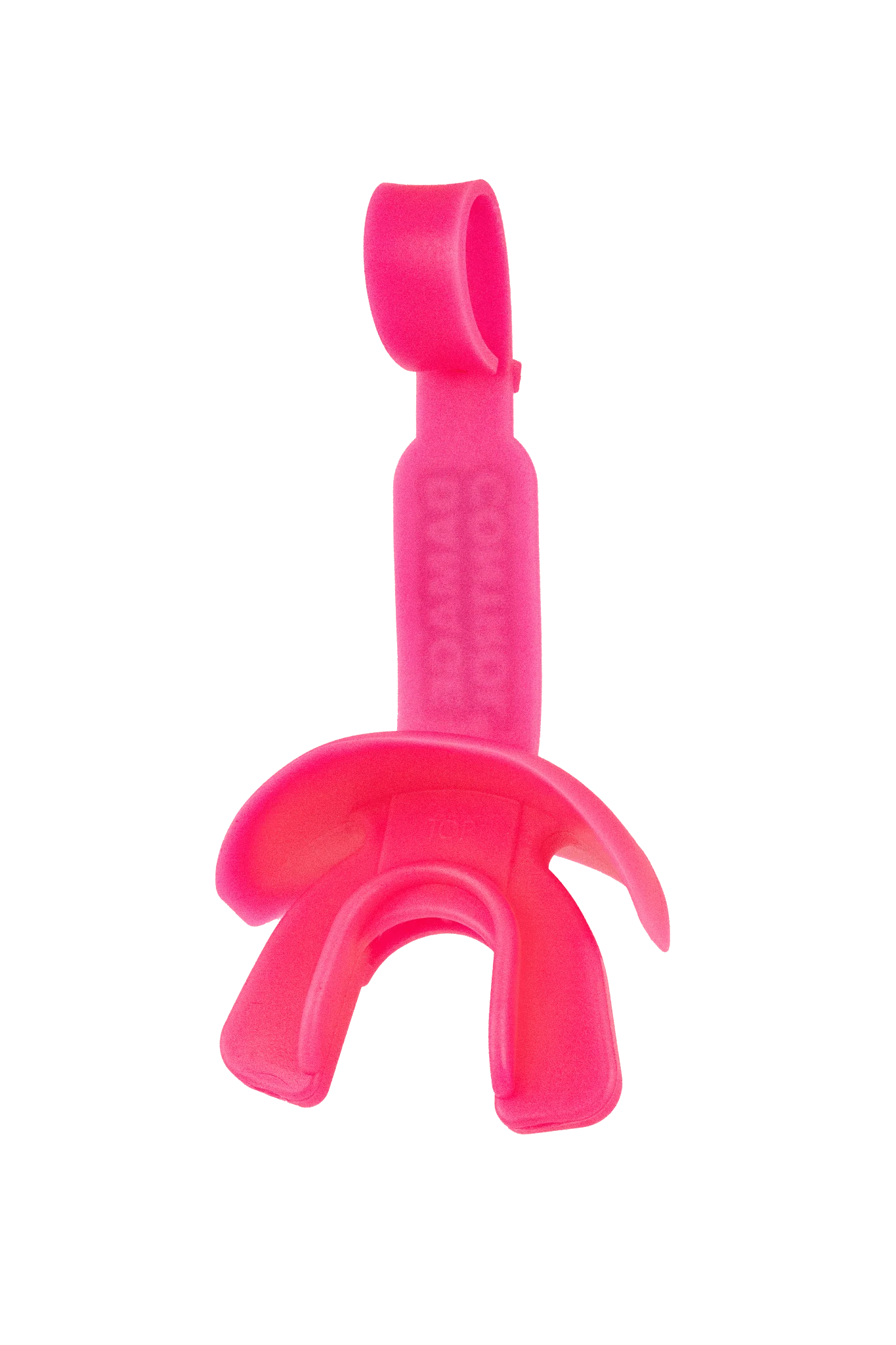 Hot Pink Lip Guard with Permanent Strap - Image 4
